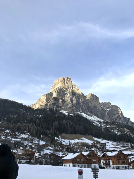 Snow-covered mountain landscape symbolizing God's sovereignty and majesty in Amos 5:4-15