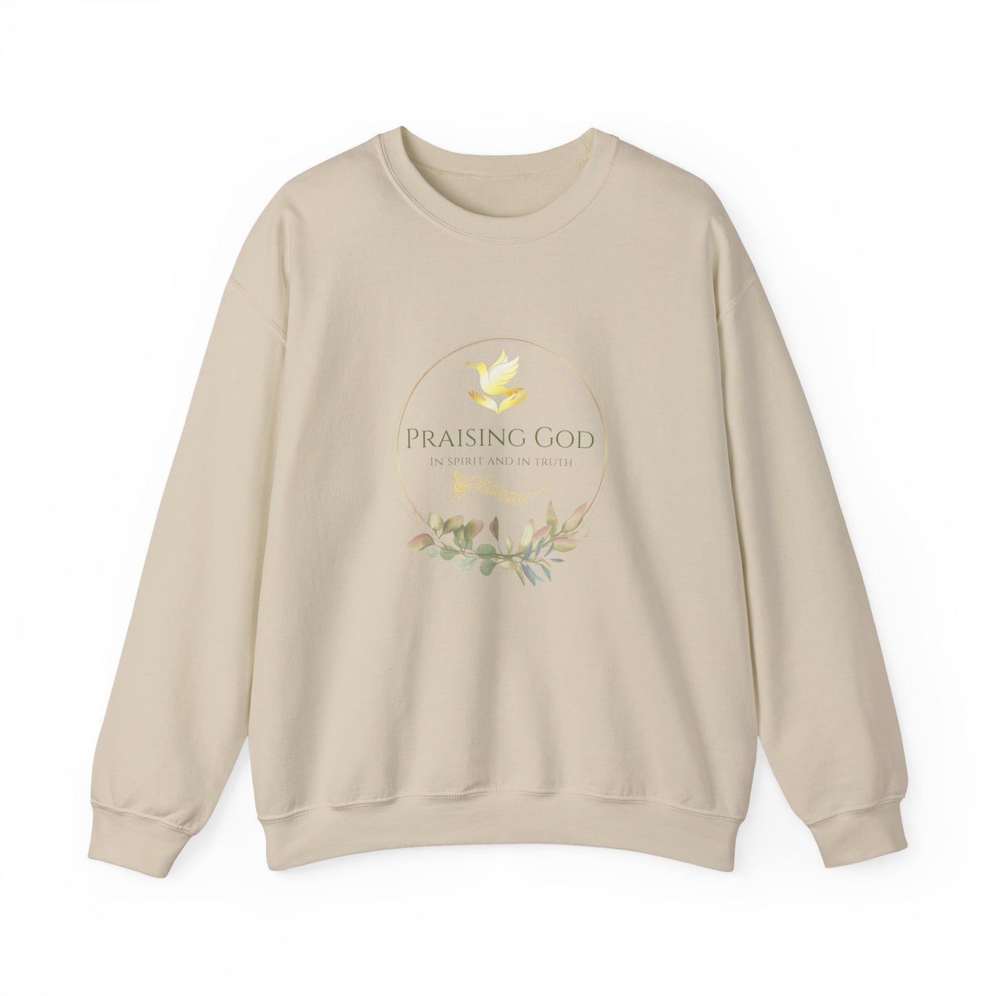 Christian Sweatshirt - Praising God in Spirit and in Truth