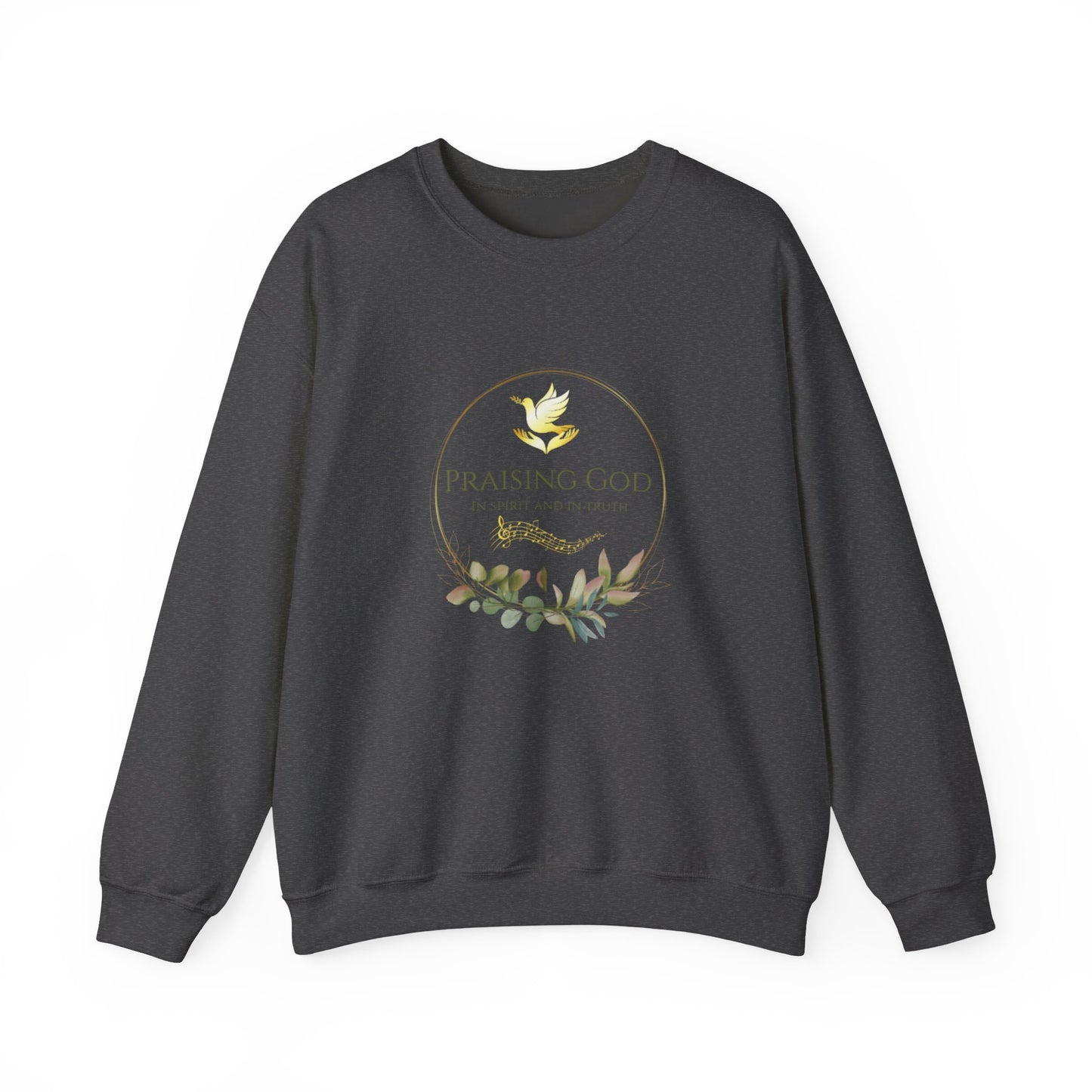 Christian Sweatshirt - Praising God in Spirit and in Truth