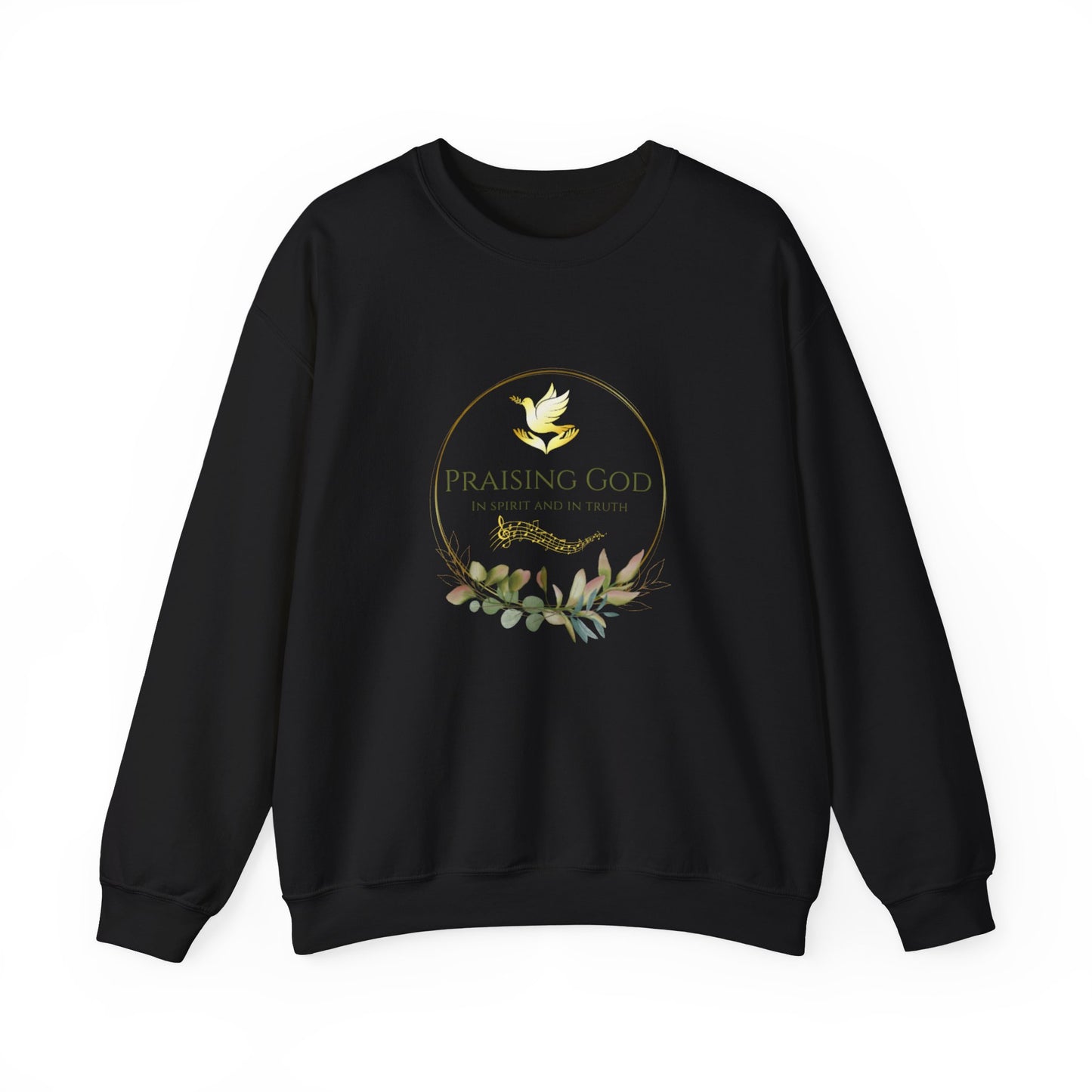 Christian Sweatshirt - Praising God in Spirit and in Truth